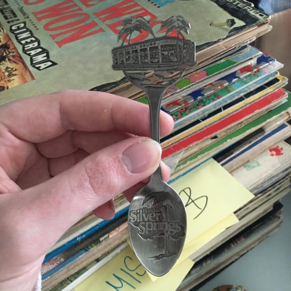 Silver S P R I N G S spoon